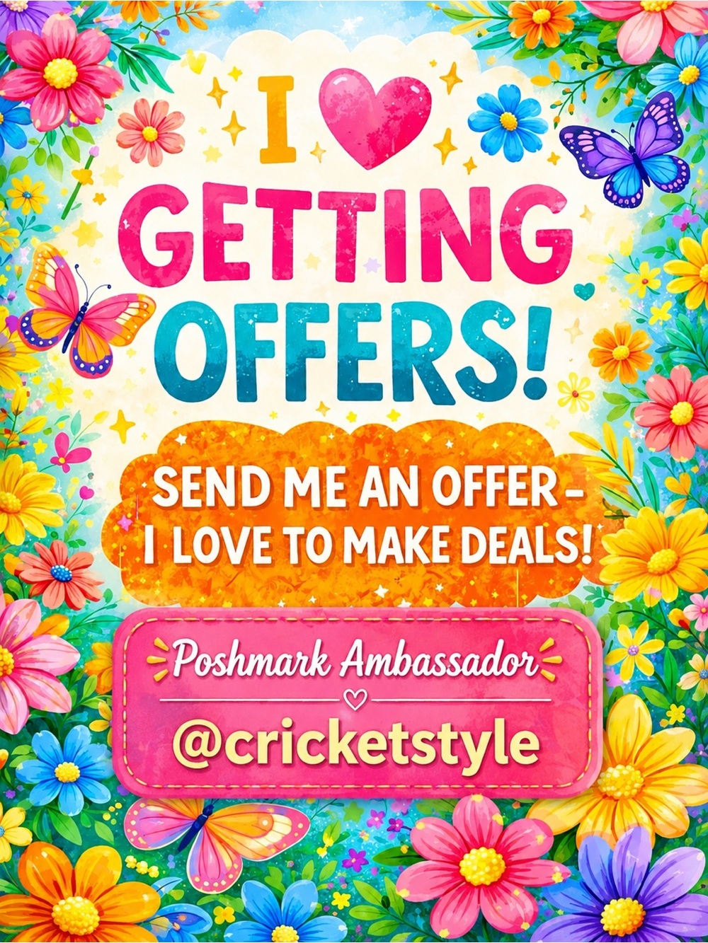 Dozens of items under $25 &
Free shipping on most!
ACCEPTING MOST OFFERS!♥